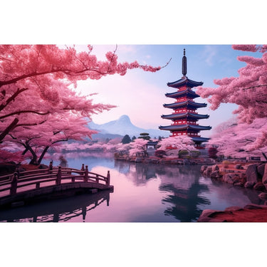 Cherry Blossom Japan Canvas